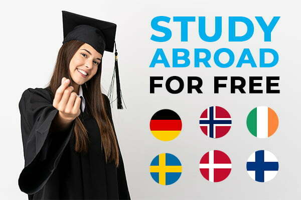 how to study abroad for free